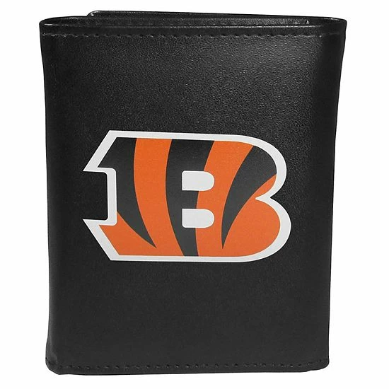 Deals 🔔 Unbranded Men's Cincinnati Bengals Logo Tri-Fold Wallet 👏