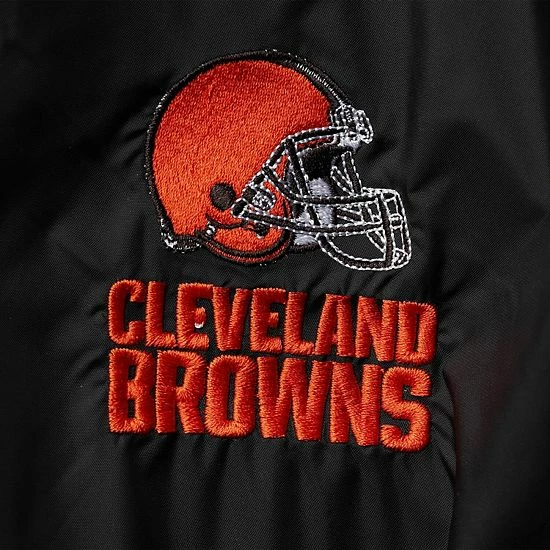 Best Sale 🎉 Unbranded Men's Dunbrooke Black Cleveland Browns Logo Legacy Stadium Full-Zip Jacket ⭐ - Image 5