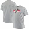 Cheapest ⭐ Unbranded Men's Profile Heather Gray Ohio State Buckeyes Big & Tall Distressed Helmet Logo Choice T-Shirt ⌛