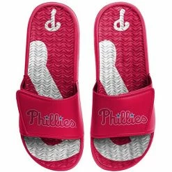 Discount ⭐ Unbranded Youth FOCO Philadelphia Phillies Gel Slide 🩴 Sandals 😀