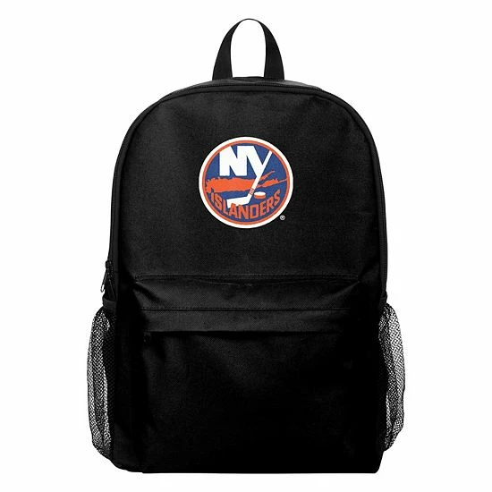 Best Pirce 👏 Unbranded FOCO New York Islanders Solid Big Logo 🎒 Backpack 🔔