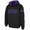 Top 10 ❤️ Unbranded Youth Stadium Athletic Black TCU Horned Frogs Big Logo Pullover Hoodie 🥰