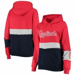 Wholesale 🥰 Unbranded 👩 Women's Refried Apparel Red St. Louis Cardinals Pullover Hoodie ⭐