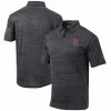 Flash Sale ⌛ Unbranded Men's Columbia Golf Charcoal Stanford Cardinal Omni-Wick Set Polo 🛒