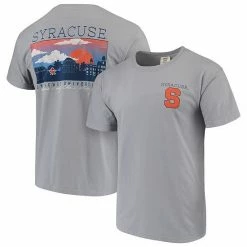 Best Sale 🎉 Unbranded Men's Gray Syracuse Orange Comfort Colors Campus Scenery T-Shirt 🧨