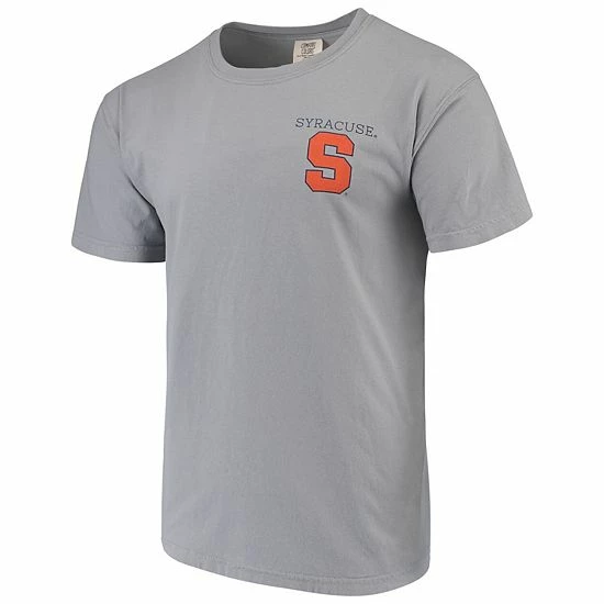 Best Sale ๐ Unbranded Men's Gray Syracuse Orange Comfort Colors Campus Scenery T-Shirt ๐งจ - Image 3