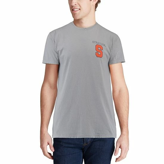 Best Sale ๐ Unbranded Men's Gray Syracuse Orange Comfort Colors Campus Scenery T-Shirt ๐งจ - Image 5