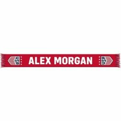 Best deal 🎁 Unbranded Alex Morgan Red USWNT 4-Star Player Scarf 👏