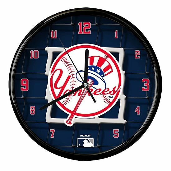 Discount ๐ Unbranded New York Yankees 12'' Team Net Clock ๐คฉ