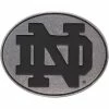 Wholesale 🥰 Unbranded Notre Dame Fighting Irish Standard Pewter Hitch Cover 💯
