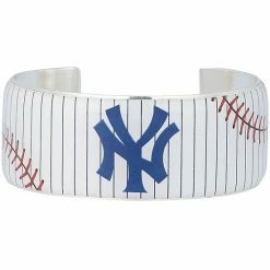 Best deal ⌛ Unbranded New York Yankees Art Deco 1.0 Cuff Bracelet 🔥
