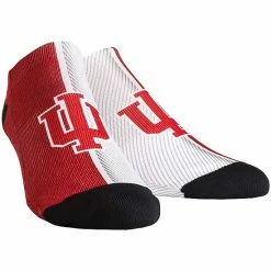 Cheapest 🎁 Unbranded Men's Indiana Hoosiers Campus Stripe Ankle 🧦 Socks ⭐