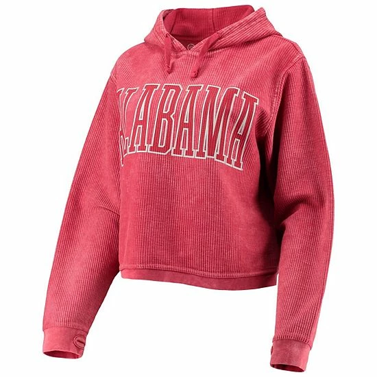 New โจ Unbranded ๐ฉ Women's Pressbox Crimson Alabama Crimson Tide Southlawn Pullover Hoodie ๐ - Image 3