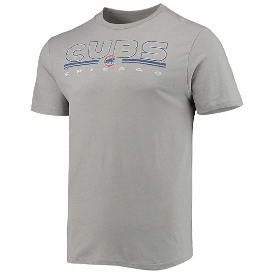 Buy 🔥 Unbranded Men's Concepts Sport Royal/Gray Chicago Cubs Meter T-Shirt And Pants Sleep Set 😀 - Image 3