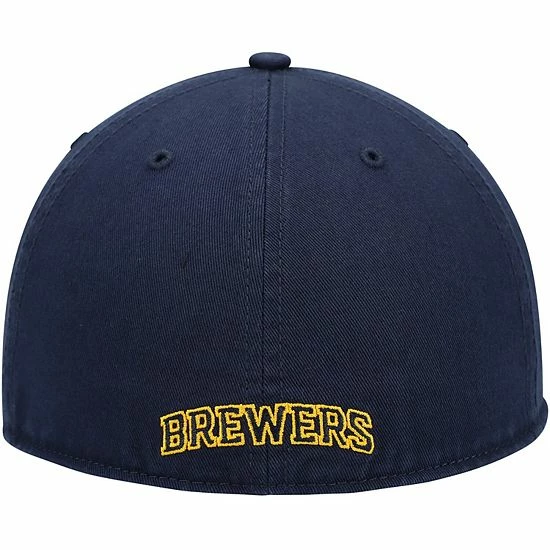 Cheapest 😍 Unbranded Men's '47 Navy Milwaukee Brewers Team Franchise Fitted Hat 🥰 - Image 5