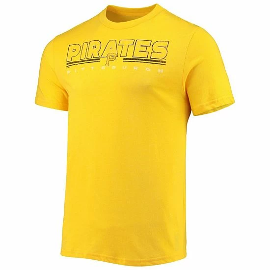 Best deal โค๏ธ Unbranded Men's Concepts Sport Black/Gold Pittsburgh Pirates Meter T-Shirt And Pants Sleep Set ๐ - Image 3