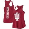 Cheapest 🛒 Unbranded 👩 Women's Crimson Indiana Hoosiers Essential 2-Hit Racerback Tank Top ⌛