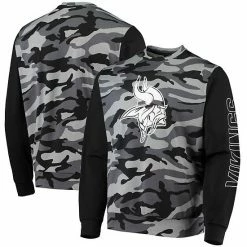 Best reviews of 🥰 Unbranded Men's FOCO Black Minnesota Vikings Camo Long Sleeve T-Shirt ✔️