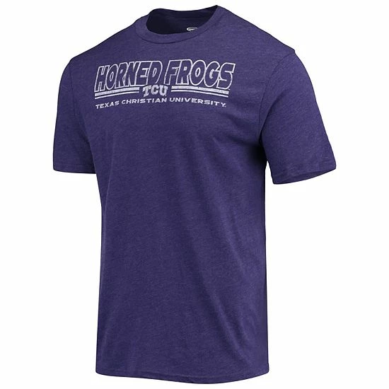 Discount ๐ฏ Unbranded Men's Concepts Sport Heathered Charcoal/Purple TCU Horned Frogs Meter T-Shirt & Pants Sleep Set ๐ - Image 3