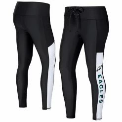 Wholesale 🧨 Unbranded 👩 Women's WEAR By Erin Andrews Black Philadelphia Eagles Leggings ✔️