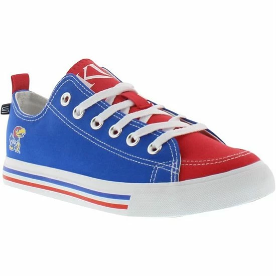 Wholesale โ Unbranded SKICKS Kansas Jayhawks Low-Top ๐ Shoes ๐คฉ - Image 2