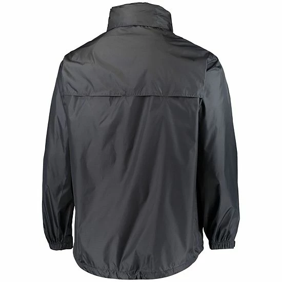 Flash Sale 🎁 Unbranded Men's Dunbrooke Graphite Detroit Lions Circle Sportsman Waterproof Packable Full-Zip Jacket 🌟 - Image 3
