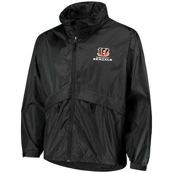 Best Pirce ๐ Unbranded Men's Dunbrooke Black Cincinnati Bengals Circle Sportsman Waterproof Packable Full-Zip Jacket โญ - Image 3