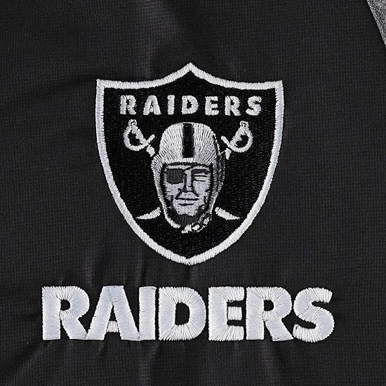 Best deal 🤩 Unbranded 👩 Women's Dunbrooke Black/Gray Las Vegas Raiders Hurricane Raglan Full-Zip Windbreaker 😍 - Image 5