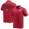 Outlet ✨ Unbranded Men's Columbia PFG Garnet South Carolina Gamecocks Slack Tide Camp Button-Up 👚 Shirt 🥰
