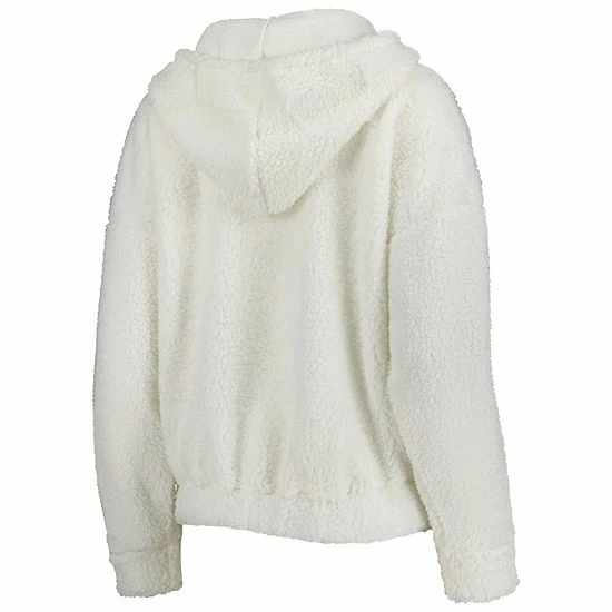 Wholesale ๐ฅ Unbranded ๐ฉ Women's Concepts Sport Cream Atlanta Falcons Fluffy Hoodie Top & Shorts Set ๐ - Image 4