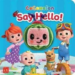 Discount 🎁 Unbranded Cocomelon Say Hello! Children's Book And Puppet ✔️