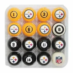 Best Pirce 🎁 Unbranded Pittsburgh Steelers Billiard Ball Set 😀