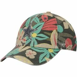 Discount ⌛ Unbranded 👩 Women's '47 Charcoal Dallas Cowboys Plumeria Clean Up Adjustable Hat 🎁