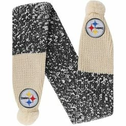 Coupon 🛒 Unbranded FOCO Pittsburgh Steelers Confetti Scarf With Pom ✔️