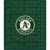 Coupon 💯 Unbranded Oakland Athletics 60" X 70" Echo Wordmark Plush Blanket 🛒