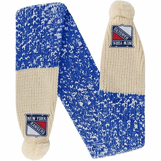 Top 10 𧨠Unbranded FOCO New York Rangers Confetti Scarf With Pom π