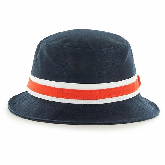 Best deal ๐ Unbranded Men's '47 Navy Chicago Bears Striped Bucket Hat โญ - Image 3