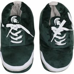 Brand new 💯 Unbranded Men's FOCO Michigan State Spartans Plush 👟 Sneaker Slippers 👍