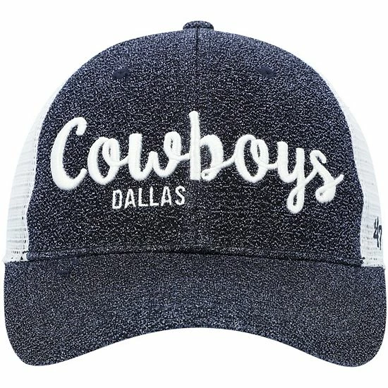 Best Sale ๐ Unbranded ๐ฉ Women's '47 Navy/White Dallas Cowboys Encore MVP Trucker Snapback Hat โจ - Image 3