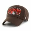 Promo 😍 Unbranded Men's '47 Brown Cleveland Browns Centerline MVP Adjustable Hat 🛒