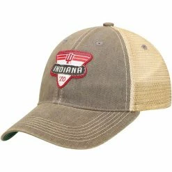 Deals 🌟 Unbranded Men's Gray Indiana Hoosiers Legacy Point Old Favorite Trucker Snapback Hat 😍