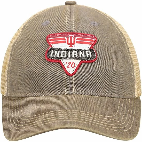 Deals 🌟 Unbranded Men's Gray Indiana Hoosiers Legacy Point Old Favorite Trucker Snapback Hat 😍 - Image 2