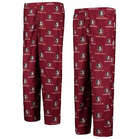 Hot Sale ๐ฏ Unbranded Florida State Seminoles (FSU) Youth Garnet Printed Flannel Pajama Pants ๐ - Image 2