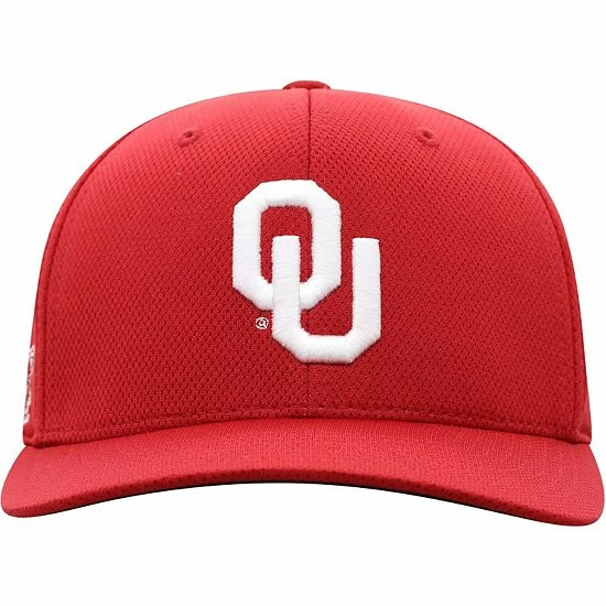 Brand new 🤩 Unbranded Men's Top Of The World Crimson Oklahoma Sooners Reflex Logo Flex Hat ✔️ - Image 3