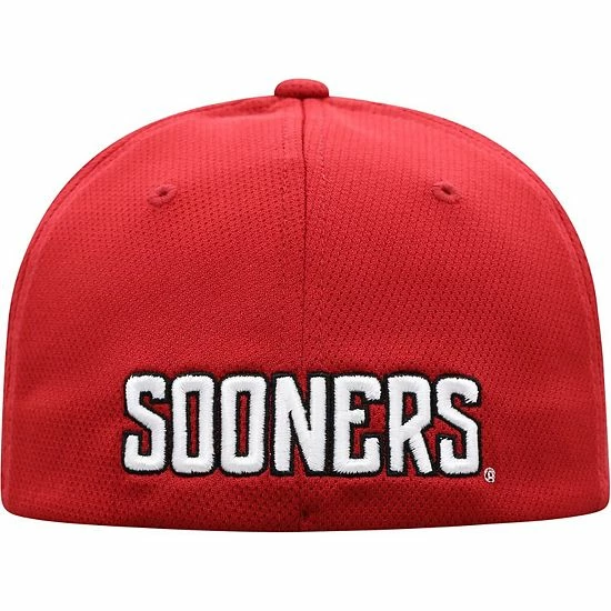 Brand new 🤩 Unbranded Men's Top Of The World Crimson Oklahoma Sooners Reflex Logo Flex Hat ✔️ - Image 5
