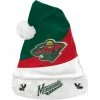 Discount 👍 Unbranded FOCO Minnesota Wild Colorblock Santa Hat 🛒