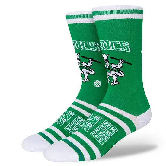 New 😀 Unbranded Men's Stance Kelly Green Boston Celtics 2021/22 City Edition Crew 🧦 Socks ❤️