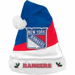 Flash Sale 🔥 Unbranded FOCO New York Rangers Colorblock Santa Hat 🌟