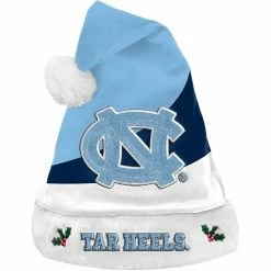 Coupon 😉 Unbranded FOCO North Carolina Tar 👠 Heels Colorblock Santa Hat 🧨