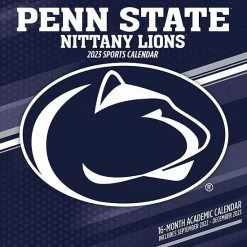 Best Sale ❤️ Unbranded Penn State Nittany Lions 2023 16-Month Team Wall Calendar 🔔